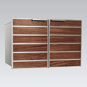 Summerset Access Door Summerset Madera 36" Teak Lower Dry Storage Pantry