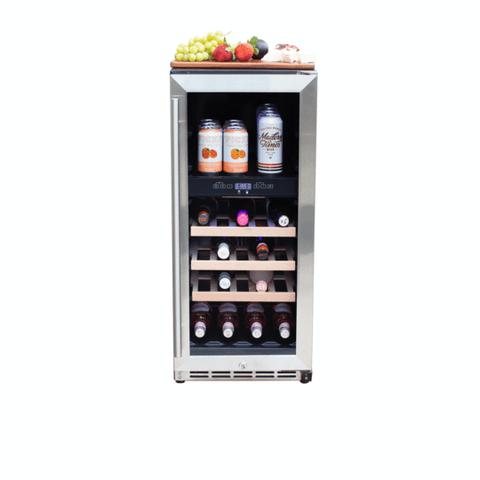 Image of Summerset Refrigeration Summerset 15" Outdoor Rated Dual Zone Wine Cooler