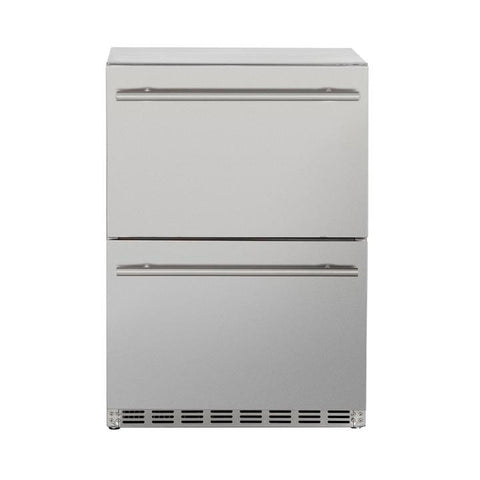 Image of Summerset Refrigeration Summerset 5.3c Deluxe Outdoor Rated 2-Drawer Fridge