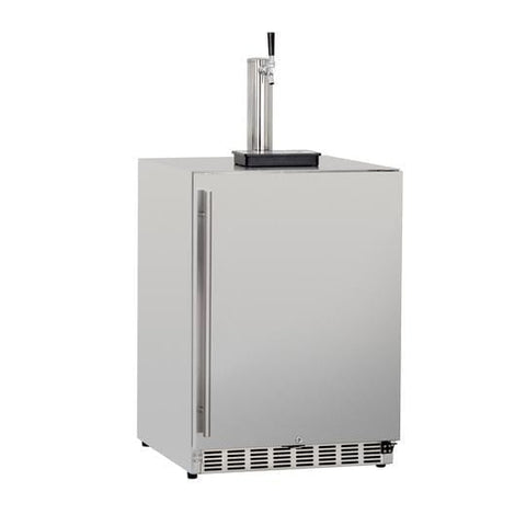 Image of Summerset Refrigeration Summerset 6.6c Deluxe Outdoor Rated Single Tap Kegerator - Completed