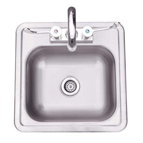 Image of Summerset Sinks & Bar Prep Summerset 15x15" Drop-in Sink