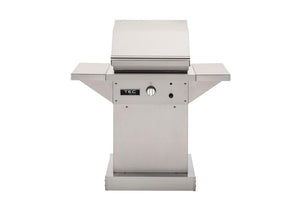 Tec Grills Grill TEC Grills 26" Patio On Stainless Pedestal With Side Shelves (46")