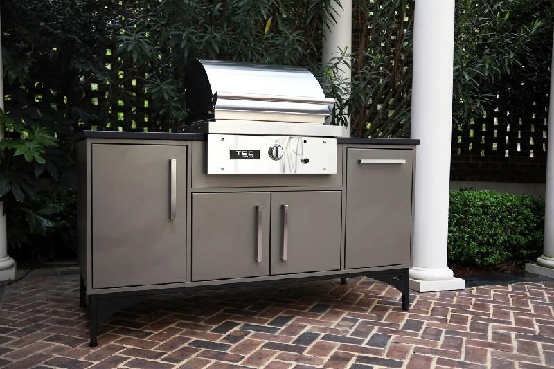 Tec Grills Grill TEC Grills 26" Sterling Patio On Midcentury Modern Island (66")
