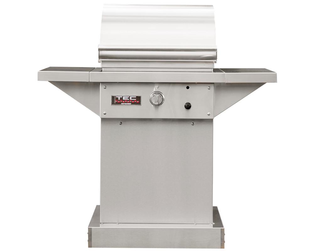 Tec Grills Grill TEC Grills 26" Sterling Patio On Stainless Pedestal With Side Shelves (46")
