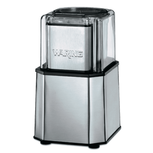 Waring Commercial Blender Waring Commercial 1.5-Cup Professional Spice Grinder w/ 3 Stainless Steel Cutter Bowl and Storage Lids