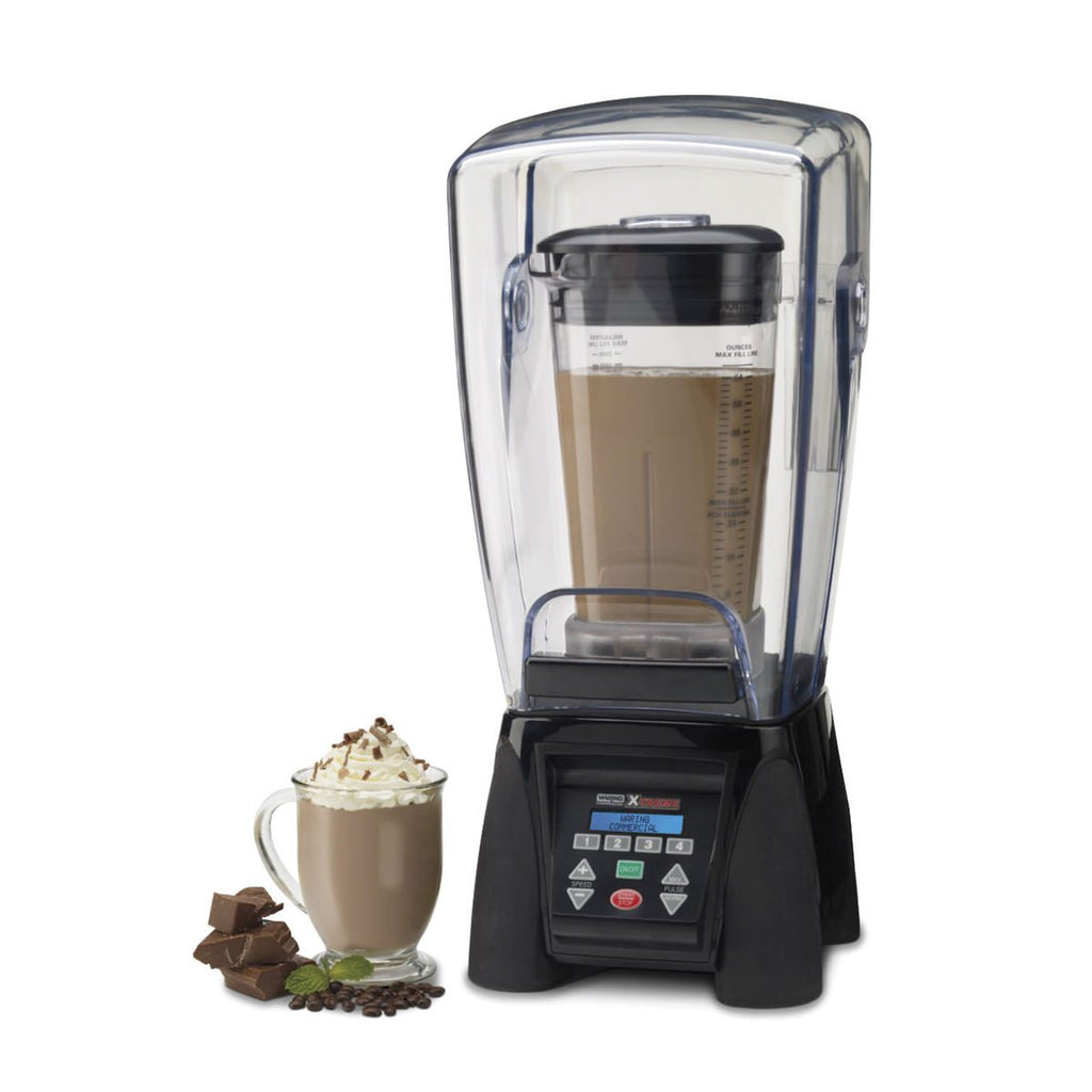 Waring Commercial Blender Waring Commercial 3.5 HP Blender w/ LCD Display, Programmable & 64 oz. Container & Sound Enclosure