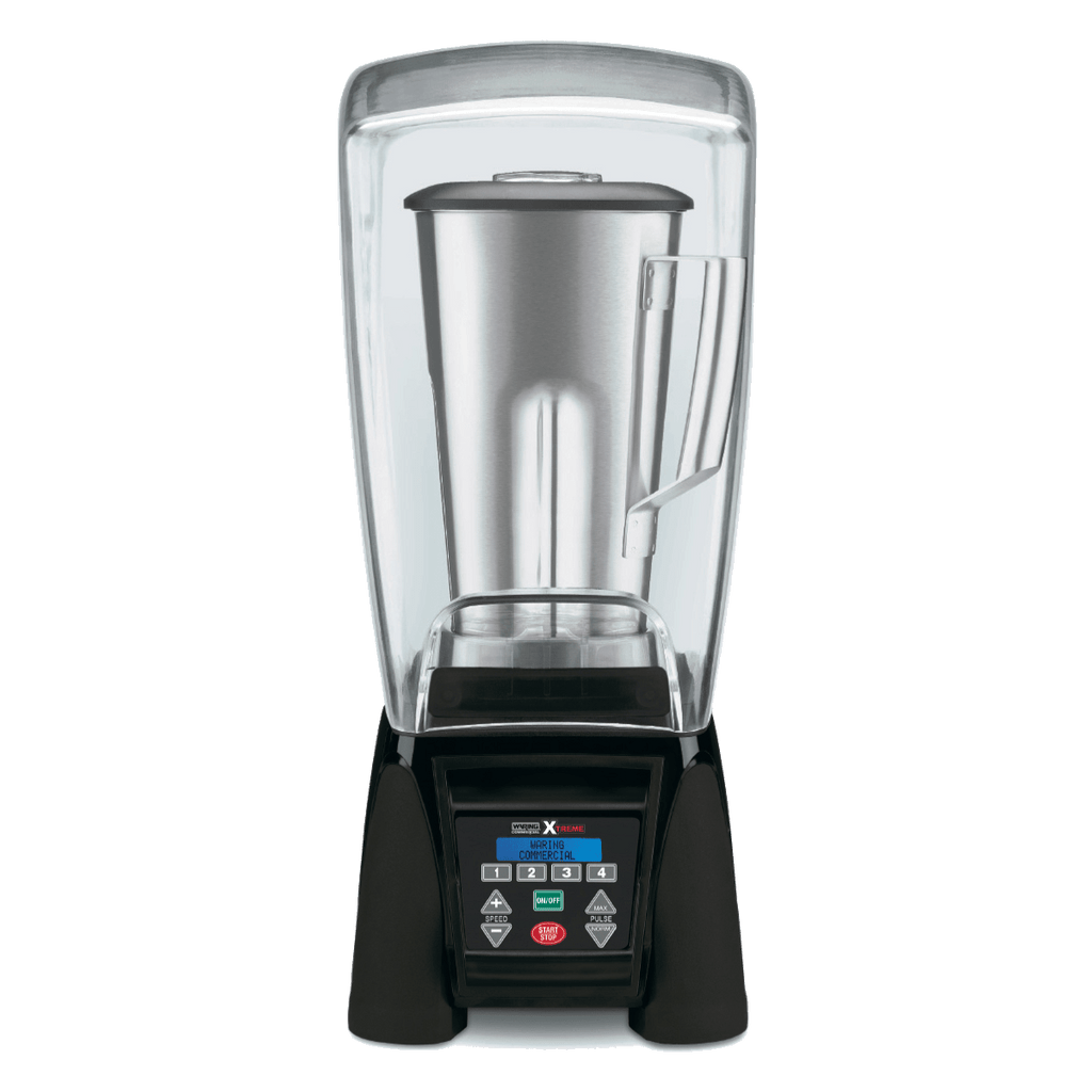 Waring Commercial Blender Waring Commercial 3.5 HP Blender w/ LCD Display, Programmable, 64 oz. Stainless Steel Container & Sound Enclosure