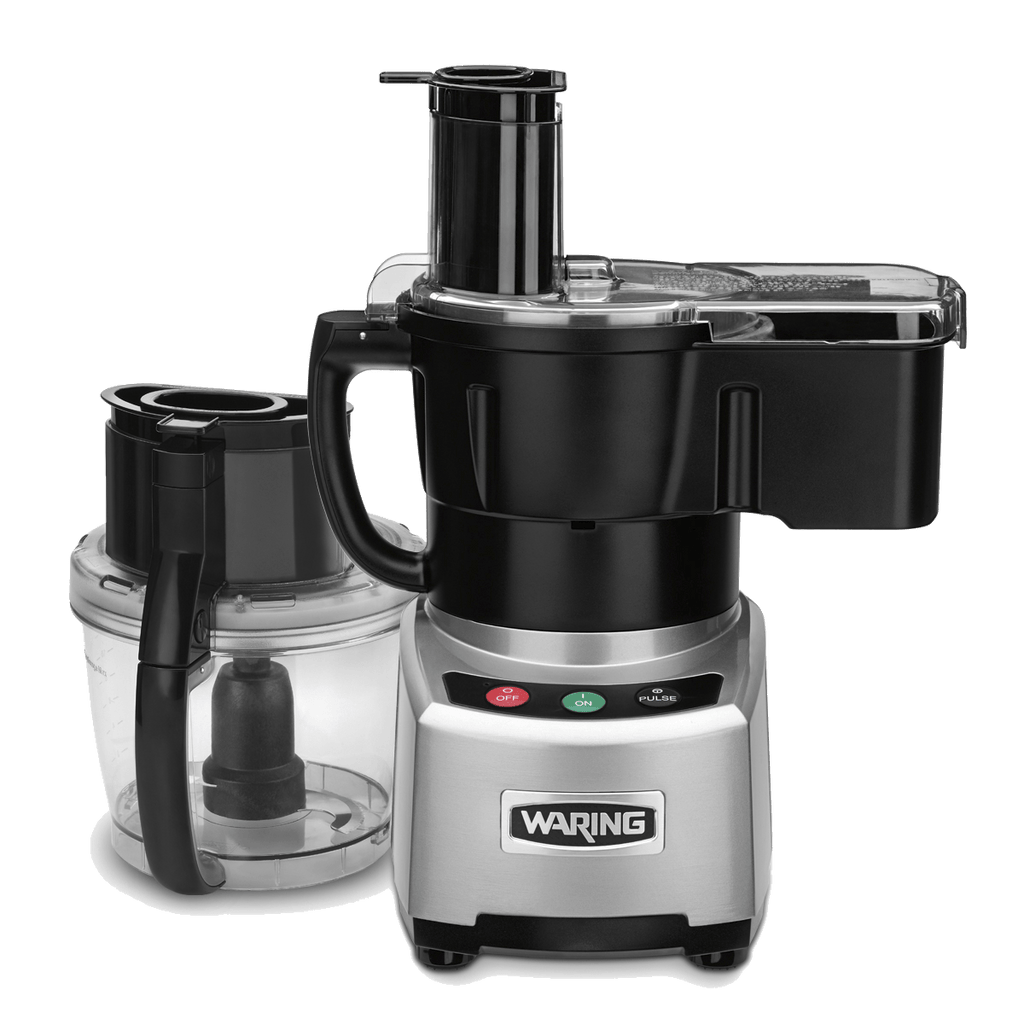Waring Commercial Blender Waring Commercial 4-Qt. Combination Bowl Cutter Mixer and Continuous-Feed with Dicing and LiquiLock® Seal System