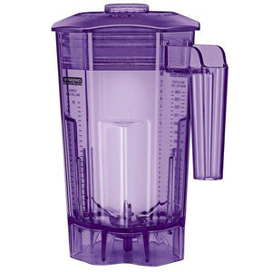 Waring Commercial Blender Waring Commercial 48 oz. BPA-Free Purple Copolyester Container with Blade Assembly and Lid for TORQ 2.0 Series