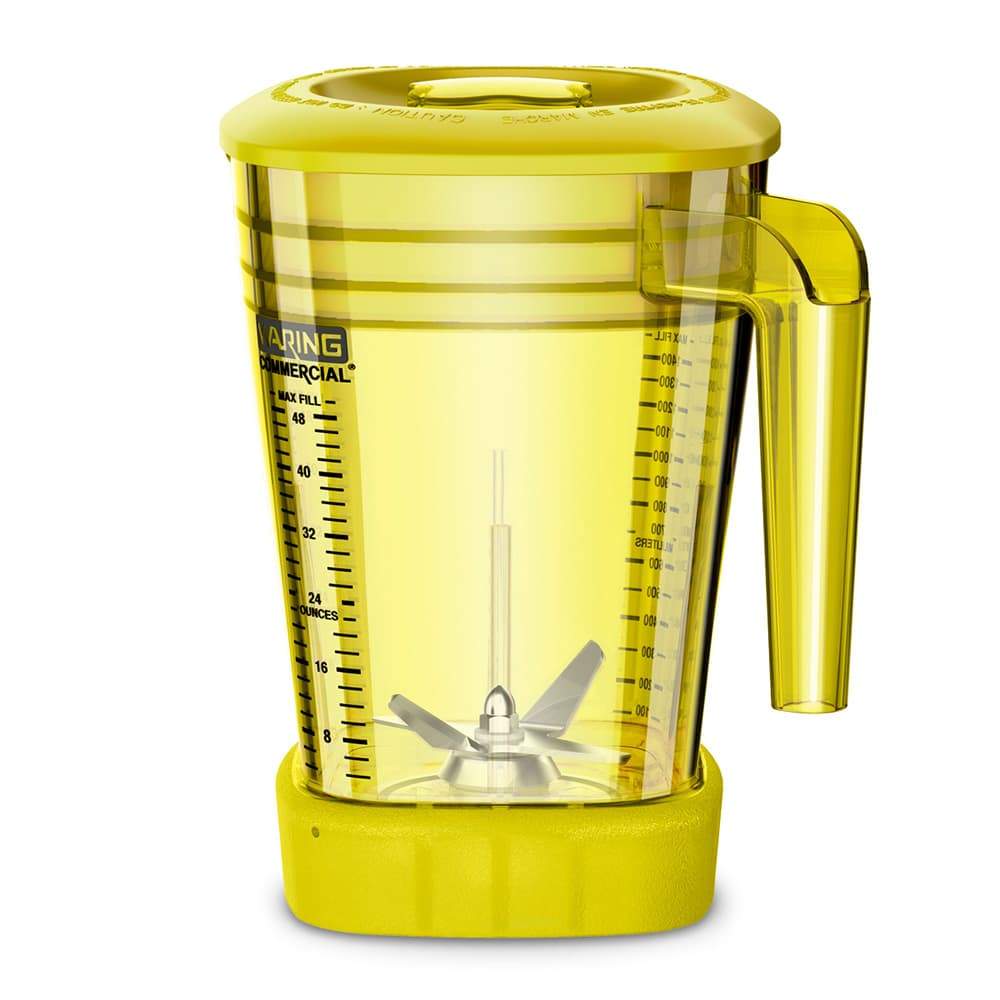 Waring Commercial Blender Waring Commercial 48 oz. Yellow Copolyester Container Complete
