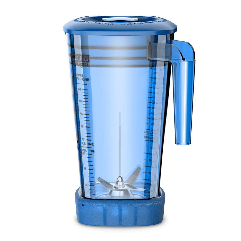 Waring Commercial Blender Waring Commercial 64 oz. Blue Copolyester Container Complete