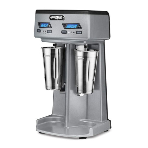 Image of Waring Commercial Blender Waring Commercial Heavy-Duty Double-Spindle Drink Mixer with Timer, 2 Cups Included