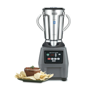 Waring Commercial One Gallon, 3.75 HP Blender, Electronic Touchpad Controls with Timer