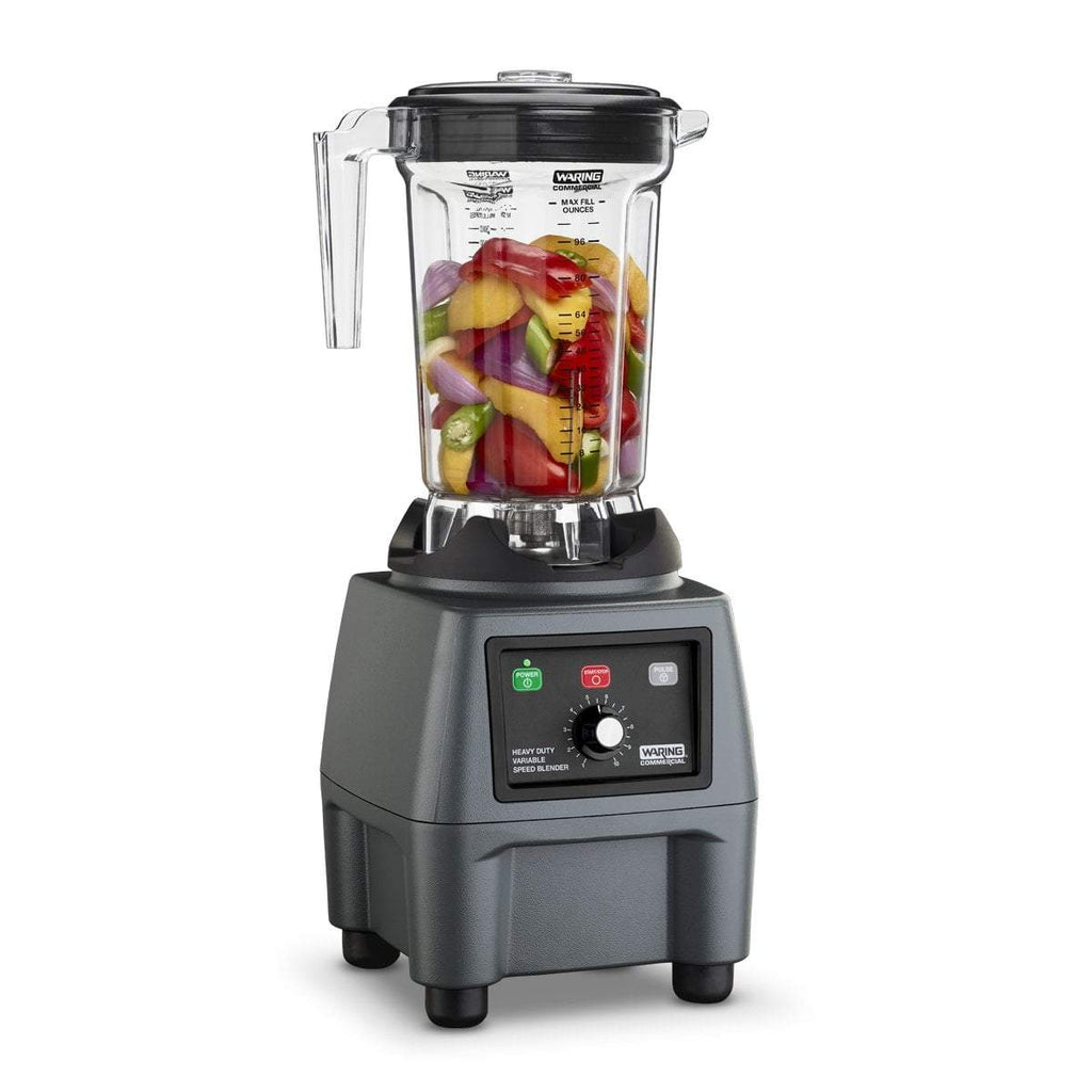 Waring Commercial Blender Waring Commercial One Gallon, 3.75 HP Blender, Variable Speed, Electronic Touchpad Controls with Copolyester Jar