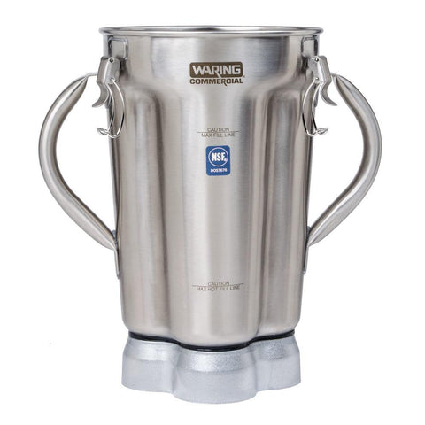 Image of Waring Commercial Blender Waring Commercial One Gallon Container Complete with Blade and Lid for CB15 Series