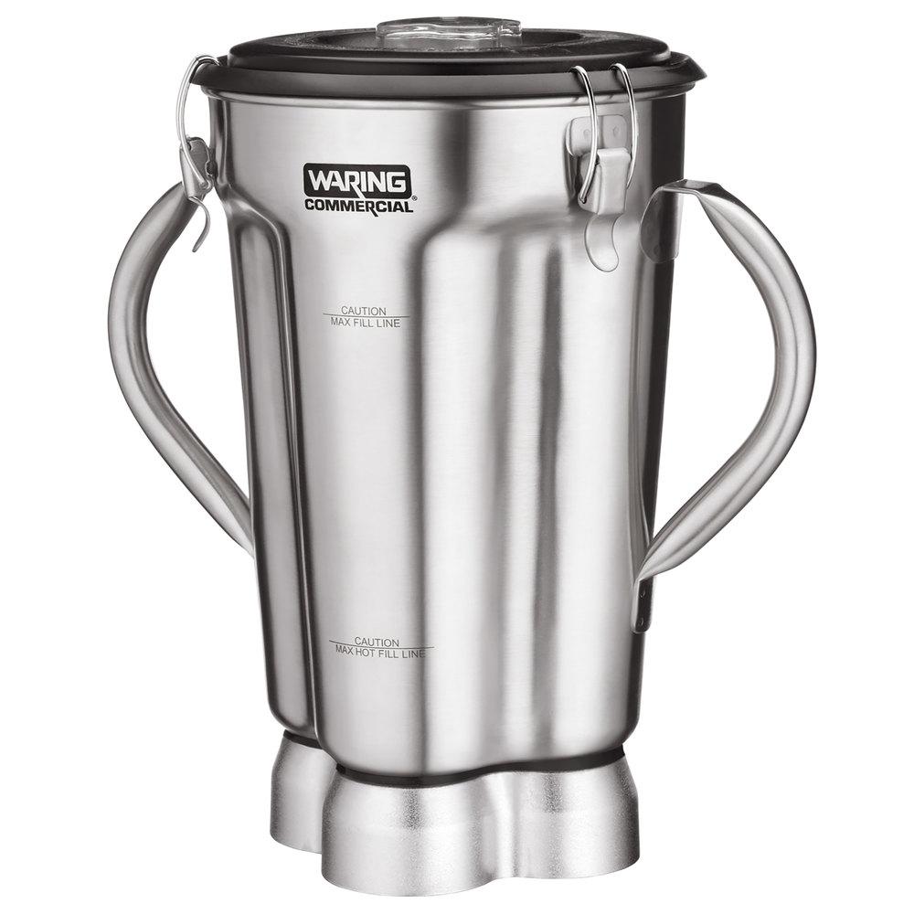 Waring Commercial Blender Waring Commercial One Gallon Container Complete with Blade and Lid for CB15 Series