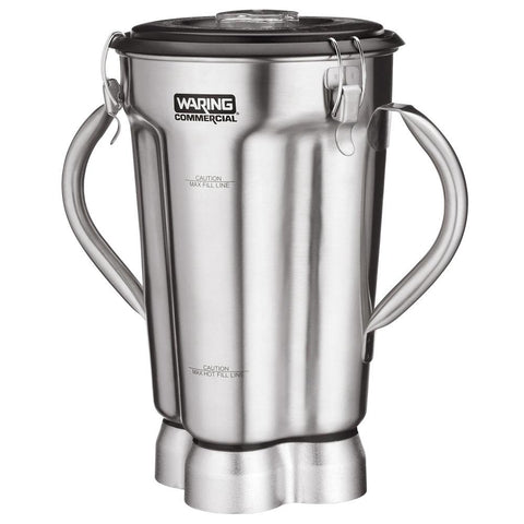 Image of Waring Commercial Blender Waring Commercial One Gallon Container Complete with Blade and Lid for CB15 Series