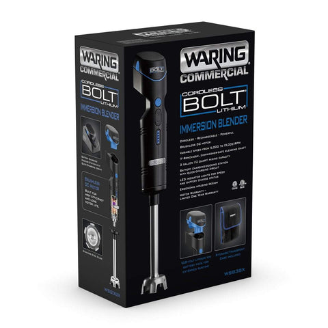 Image of Waring Commercial Blender Waring Commercial The Bolt® Cordless Lithium 7" Immersion Blender