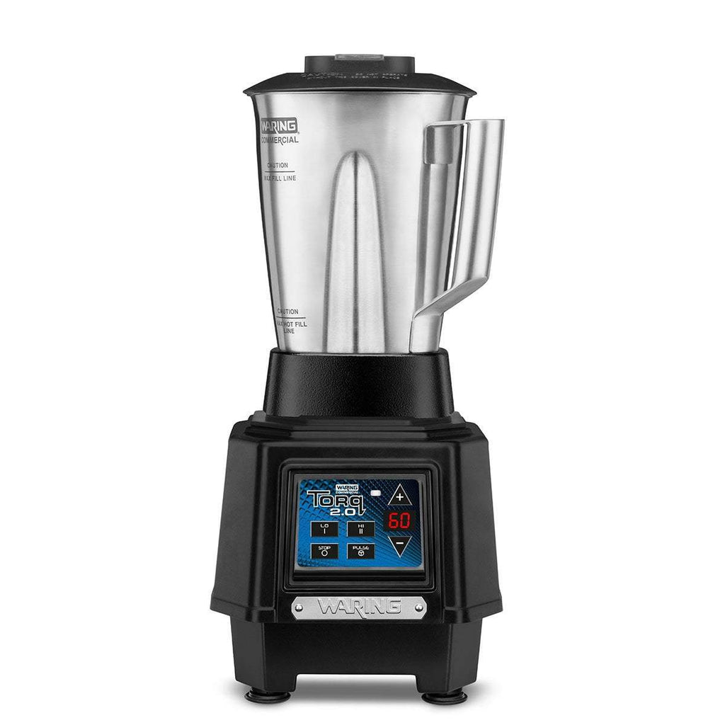 Waring Commercial Blender Waring Commercial TORQ 2.0 Blender, Electronic Keypad & 60-Second Timer, with 48 oz. Stainless Steel Container