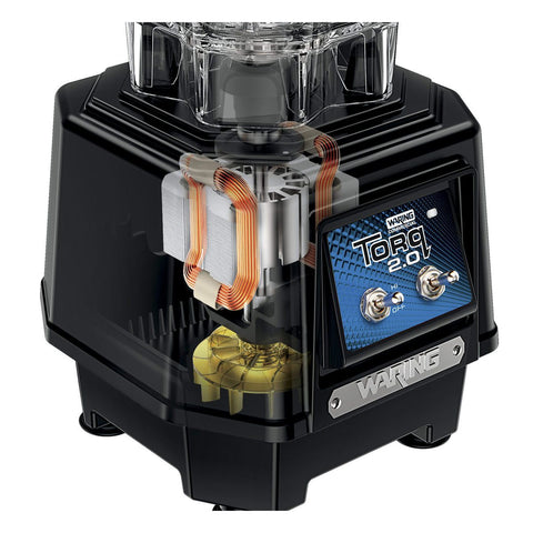 Image of Waring Commercial Blender Waring Commercial TORQ 2.0 Blender, Toggle Switches, with 64 oz. BPA-Free Copolyester Container