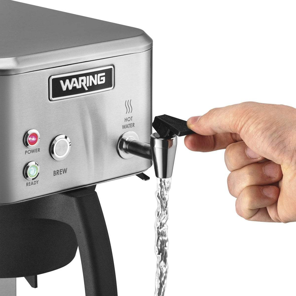 Waring Commercial Coffee Waring Commercial Airpot Coffee Brewer, Hot Water Faucet