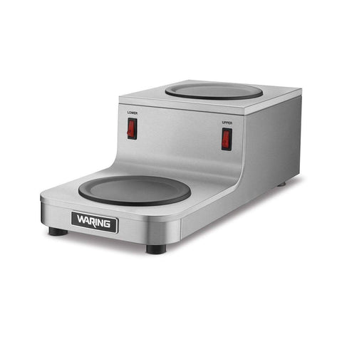 Image of Waring Commercial Coffee Warmer Waring Commercial Step Up, Double Warmer