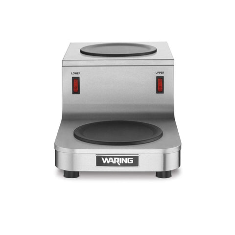Image of Waring Commercial Coffee Warmer Waring Commercial Step Up, Double Warmer