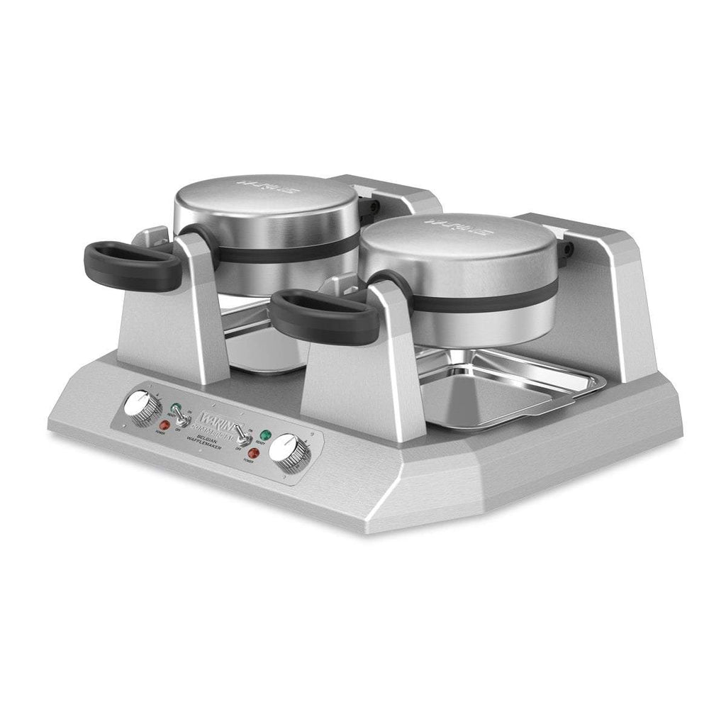 Waring Commercial Cook Waring Commercial Double Belgian Waffle Maker — 208V, 2700 Watts, 13 Amps
