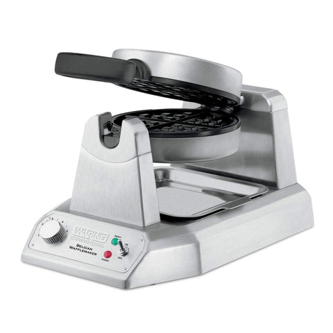 Image of Waring Commercial Cook Waring Commercial Heavy-Duty Belgian Waffle Maker — 120V, 1200 Watts