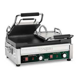 Waring Commercial Grill Waring Commercial Tostato Ottimo® Dual Flat Toasting Grill — 240V  (17" x 9.25" cooking surface)