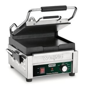 Waring Commercial Grill Waring Commercial Tostato Perfetto® Compact Flat Toasting Grill — 120V  (9.75" x 9.25" cooking surface)