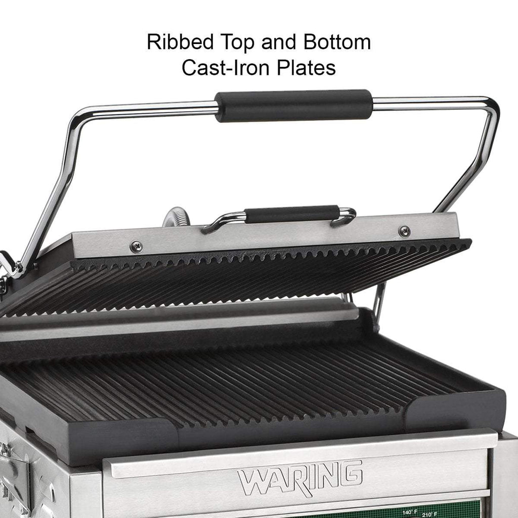 Waring Commercial Grill Waring Commercial Tostato Supremo® Large Flat Toasting Grill — 120V  (14.5" x 11" cooking surface)