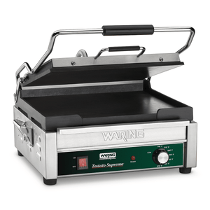 Waring Commercial Grill Waring Commercial Tostato Supremo® Large Flat Toasting Grill — 120V  (14.5" x 11" cooking surface)