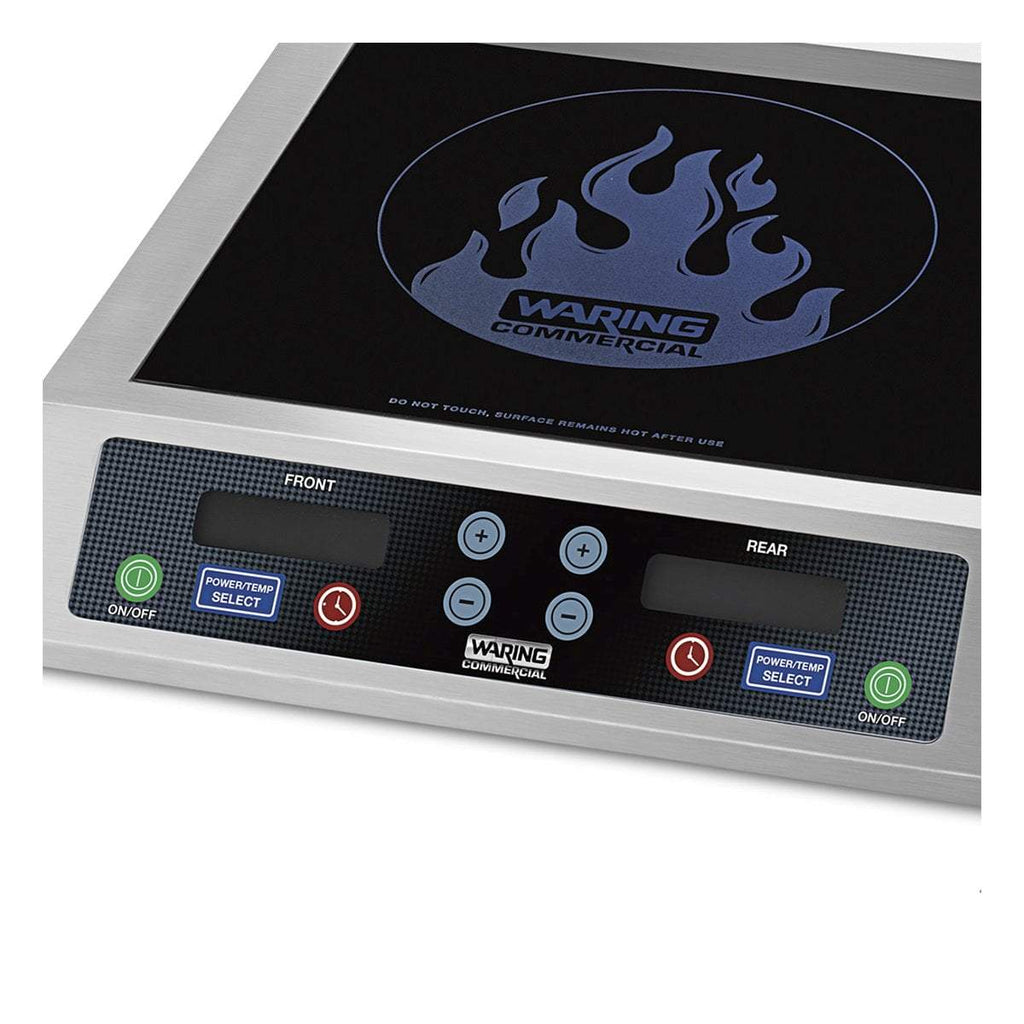 Waring Commercial Induction Waring Commercial Heavy-Duty Commercial Double Induction Range, 208/240V, 3600W