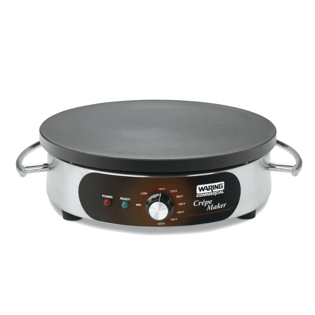 Waring Commercial Maker Waring Commercial 16" Electric Crêpe Maker, 120V, 1800W, Spreader and Spatula included