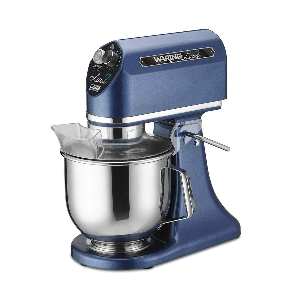 Waring Commercial Maker Waring Commercial Luna 7 - 7- Quart Planetary Mixer, includes Dough Hook, Mixing Paddle & Whisk