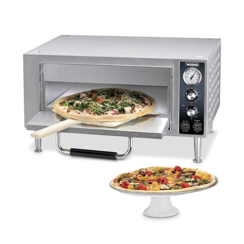 Image of Waring Commercial Ovens Waring Commercial Commercial Single-Deck Pizza Oven, 120V-1800W
