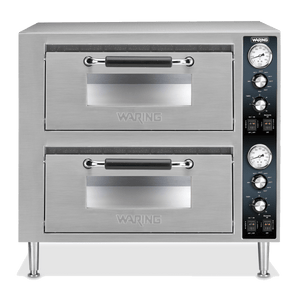 Waring Commercial Ovens Waring Commercial Double Compartment Pizza Oven, 240V-3200W