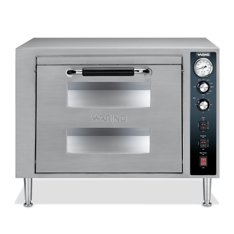 Image of Waring Commercial Ovens Waring Commercial Single Compartment/Double-Deck Pizza Oven, 240V-3200W
