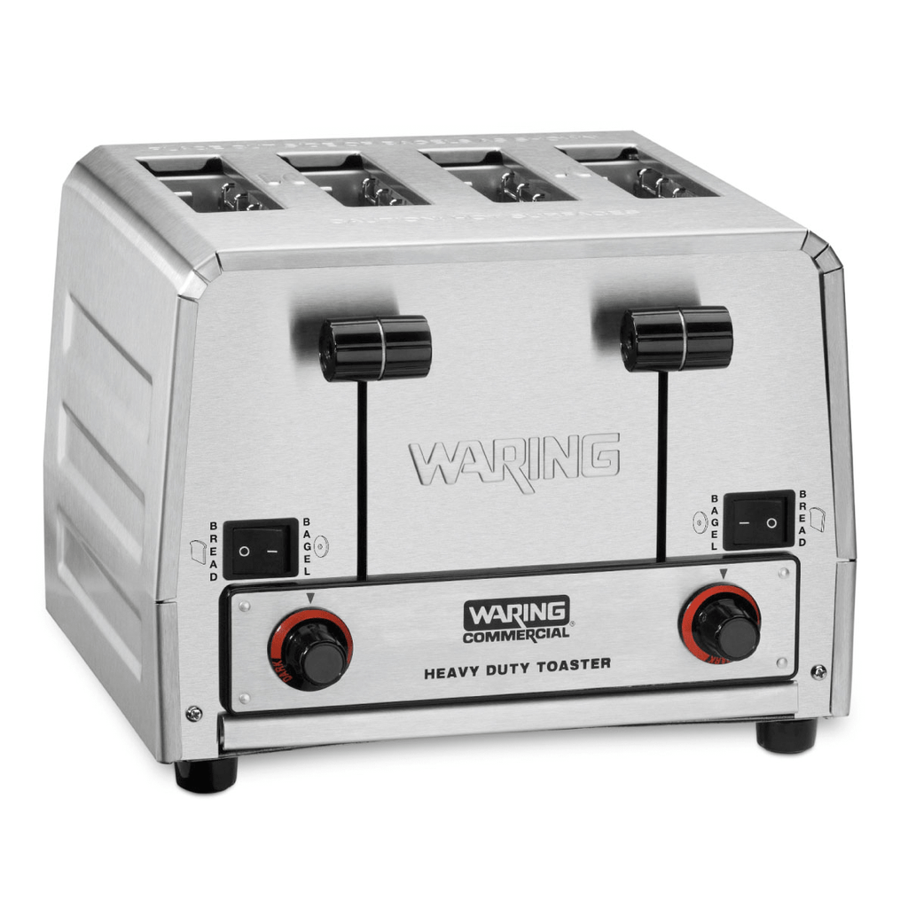 Waring Commercial Toaster Waring Commercial 4-Slice Heavy-Duty Switchable Bagel/Toast Toaster, 120V